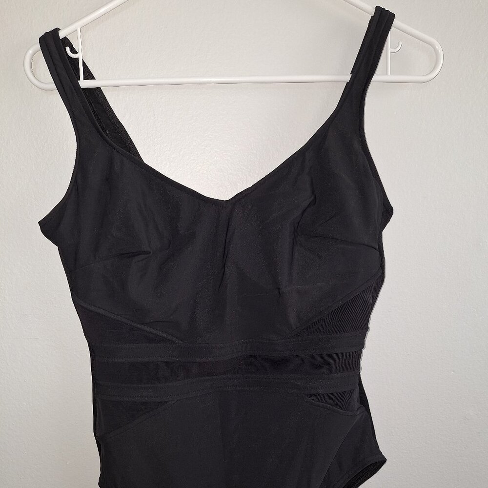 *SOLD Black One Piece Swimsuit